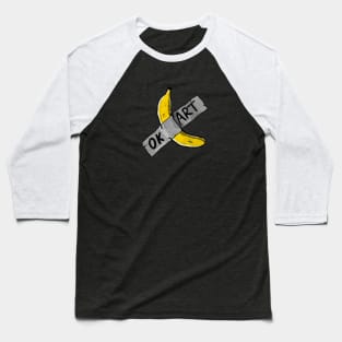 Banana duct tape funny art design Baseball T-Shirt